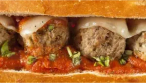 menu GranGusto Meatball-sandwich